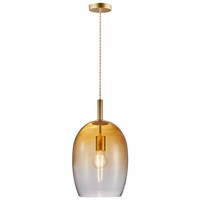 Nordlux Pendelleuchte Uma 23 Bernstein Glas E27 HäNgeleuchte Pendel HäNgelampe