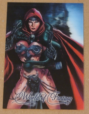 Breygent World of Fantasy 3D Lenticular Card #L-5 - Jomar Bulda & Omi Remalante