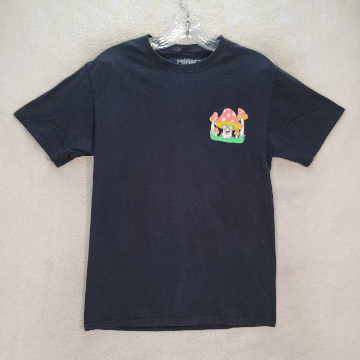 Eighty Eight Mushroom Graphic Tee Trippy Vibes Happy Vibes Shrooms