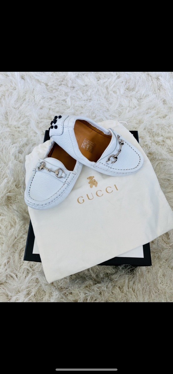 GUCCI ホワイトローファー　35 GUCCI 【グッチ】 白 ホースビット ローファー 靴 | 大阪の質屋