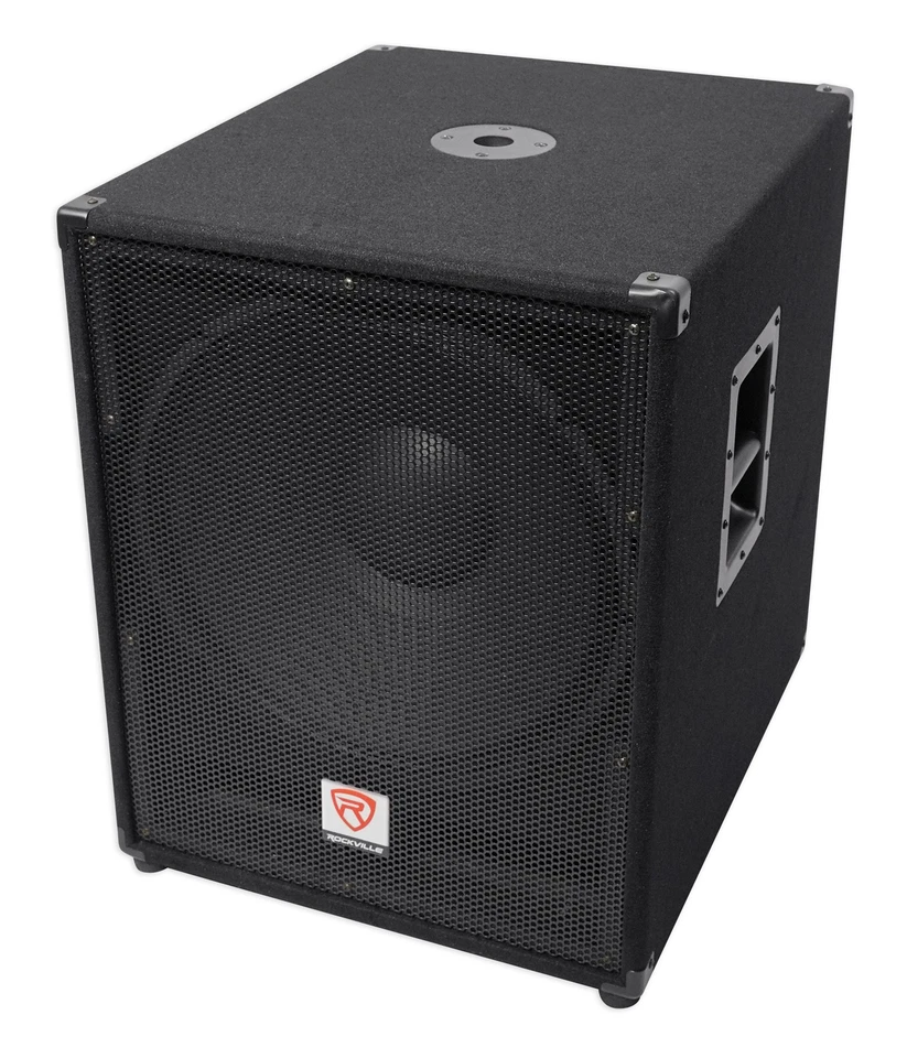Rockville PBG18 18" Passive 2000 Watt 8 Ohm Pro Audio Subwoofer Sub/MDF Cabinet - Image 3 of 4