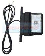 Rubbolite LH White Front Marker Light For Ifor Williams Trailer Horse Box P06786