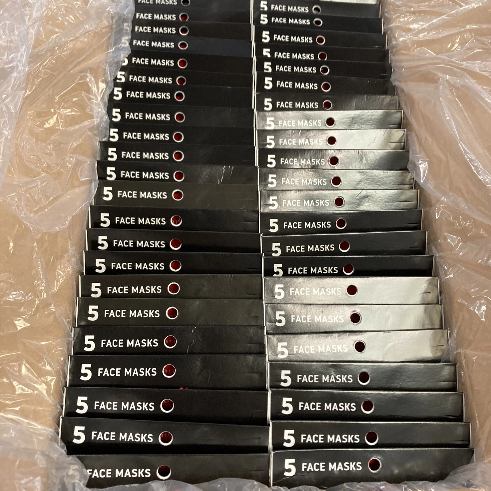 Box Of 230 Masks) Hanes Black 100% Cotton Face Mask Washable Reusable
Opens in a new window or tab