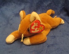 Ty Beanie Baby Nip the Cat 4th Generation Hang Tag  3rd Gen Tush Tag PVC Filled