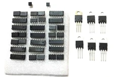 Linear IC Kit  Analog Assortment of Op Amps Comparators Regulators Converters...