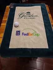 GREENBRIER CLASSIC  RESORT HOTEL GOLF COURSE WV Golf Bag TOWEL  & Logo Ball 