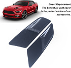 For Ford Mustang 2015 To 2017 Carbon Fiber Car Engine Hood Air Outlet Vent Trim