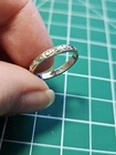 Vintage Carolyn Pollack Signed  Sterling Silver 925 Band Ring Sz 7.5