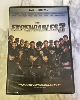 The Expendables 3 2014 DVD Mailed In A Box W/ Bubble Wrap