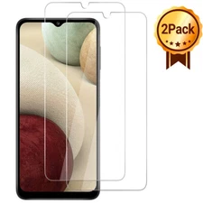 2-Pack For Samsung Galaxy A03s 5G Tempered Glass Screen Protector Clear HD