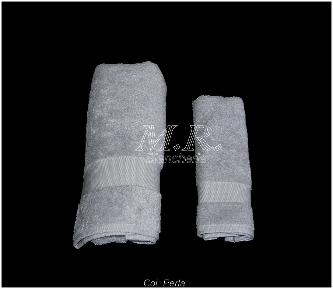 Beauty + Set Asciugamani Viso + Ospite Spugna 100% Cotone - 1°CLASSE BY - 10