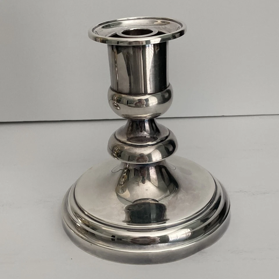 Candelabros Christofle plateados Francia se pueden usar con globos de vidrio vintage Foto 3 de 4