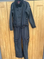 Roxy X Series Ladies Girls Snowsuit Ski Snowboard BLACK All In One Size 3 UK 12