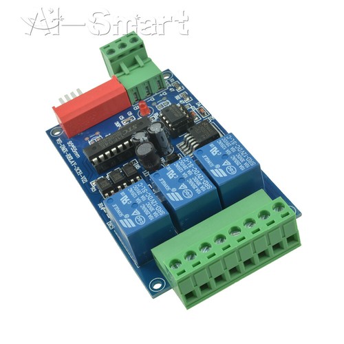 3 Channel 5A DMX512 Controlled Relay Switch DIY Kits Converter DMX Dimmer Relay - Picture 3 of 10