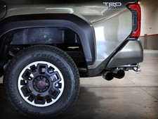 For 2024 Toyota Tacoma 2.4l Turbo Afe Vulcan Catback Exhaust System Black Tips