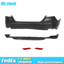Rear Bumper Cover Fits 18-24 Toyota Camry L Le Xle Paint To Match 521590x913