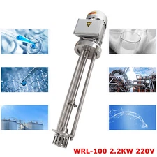 WRL-100 Mixer Disperser Emulsifying Machine High Shear Emulsion Emulsifier 220V