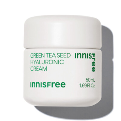 [INNISFREE] Green Tea Seed Hyaluronic Cream - 50ml (2023 New) / Free Gift