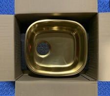 FRANKE ELEMENT TITANIUM SINK”GOLD” #CPM110G FOR HOMEorWORK, see pics.