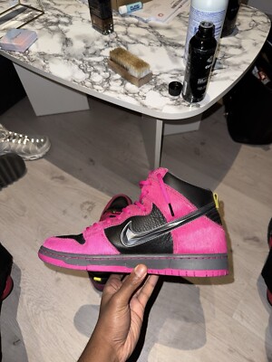 Nike SB Dunk High x Run The Jewels Pink Black