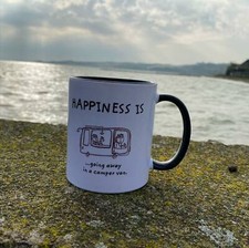 tazza da campeggio, ...andare via in camper, miglior regalo tazza personalizzata