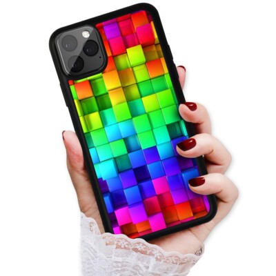 For iPhone 13 Mini Back Case Cover AJ12475 Abstract Rainbow