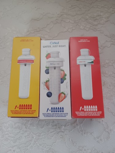 CIRKUL Flavor Cartridges LOT Of 4-Brand New ~SWEET TEA,KIWI, BERRY, STRAWBERRY - Picture 3 of 10
