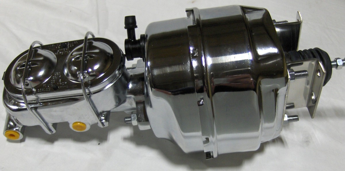 9 Single Chrome Power Brake Booster Power Disc for Chevy GM Chevelle Olds GTO | Chevrolet | OE