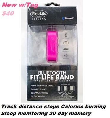 BLUETOOTH FIT LIFE Smart Health Wristband Sport Fitness Tracker sleep monitor