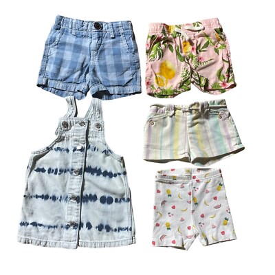 Zara Baby Gap Old Navy Baby girl 12 - 18 Months Shorts Denim Dress