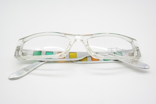 Brille JF Rey JF 1036 Transparent Silber Mehrfarbig Eckig Brillengestell Neu - Bild 6 von 6