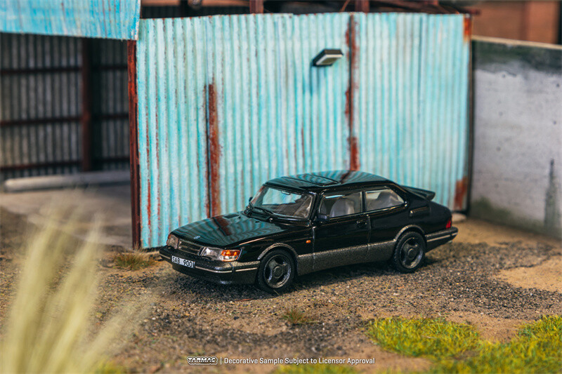 Tarmac Works 1:64 Saab 900 Turbo Black Diecast Model Car | eBay