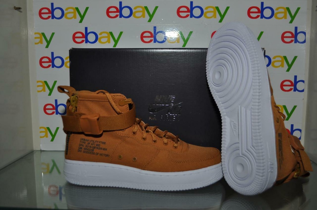nike air force 1 mid sf desert ochre