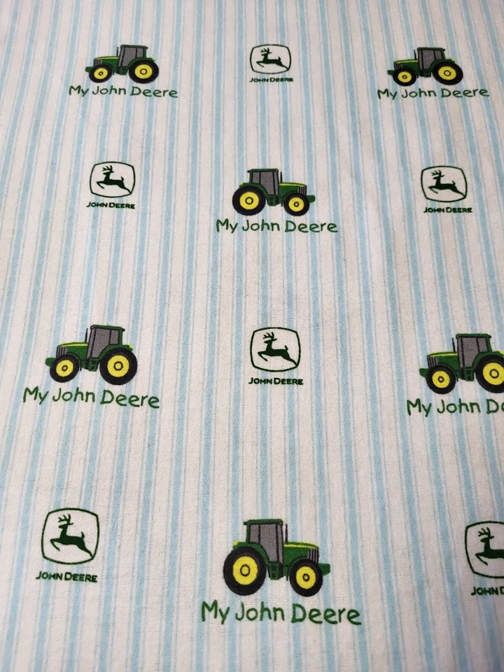 Tecido de flanela John Deere VENDIDO POR JARDA  - Imagem 2 de 3