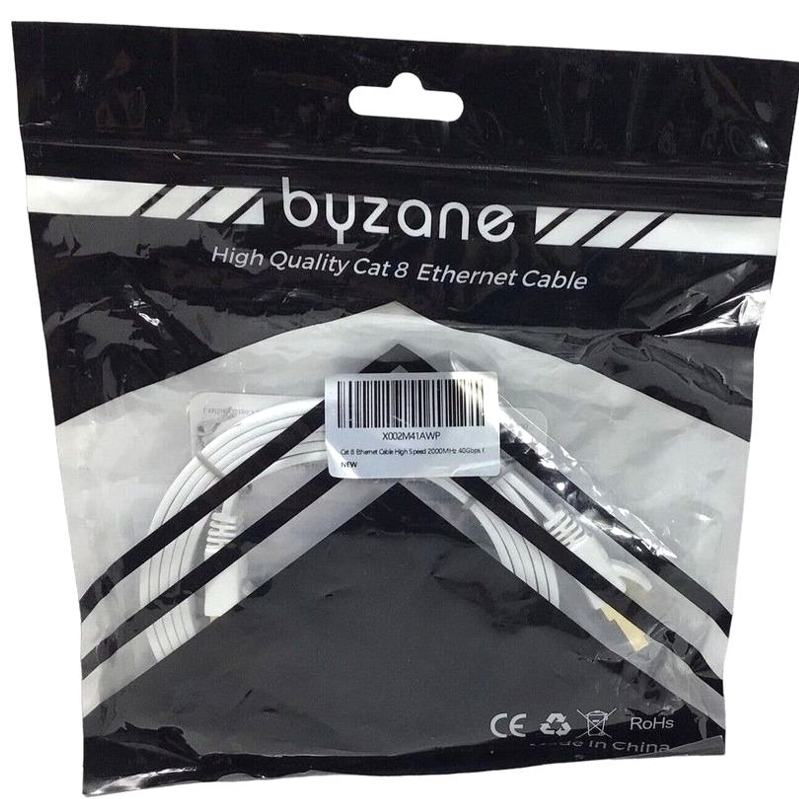 Ethernet Cable Outdoor&Indoor 6FT Heavy Duty High Speed 26AWG LAN Network 40Gbps-image