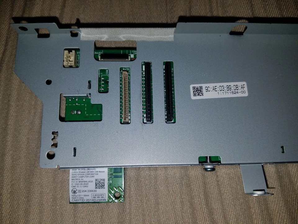 Epson WorkForce WF-4720 OEM MOTHERBOARD/ MAIN BOARD New - Image 3 of 4