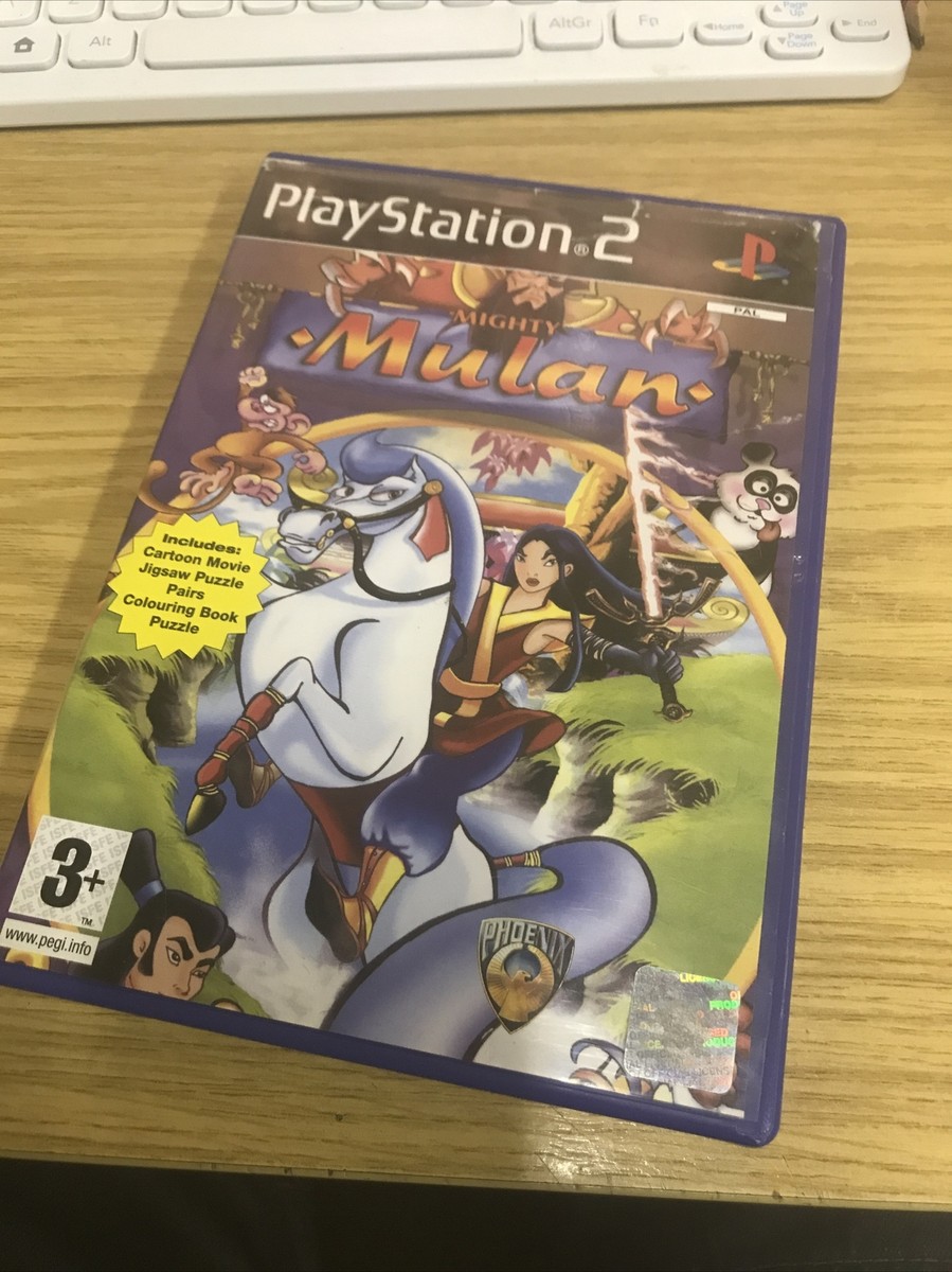 Jeu PS2 Mighty Mulan Complet (CIB) - Version PAL, Boîte Et Notice, État Correct