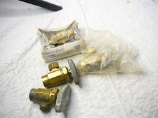 Vintage Lot of 4 Brass Angle Stop