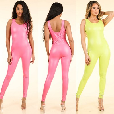 pink bodycon jumpsuit