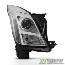 [Passenger RH]2013-2017 Cadillac XTS HID Xenon non-AFS LED DRL Headlight Replace
