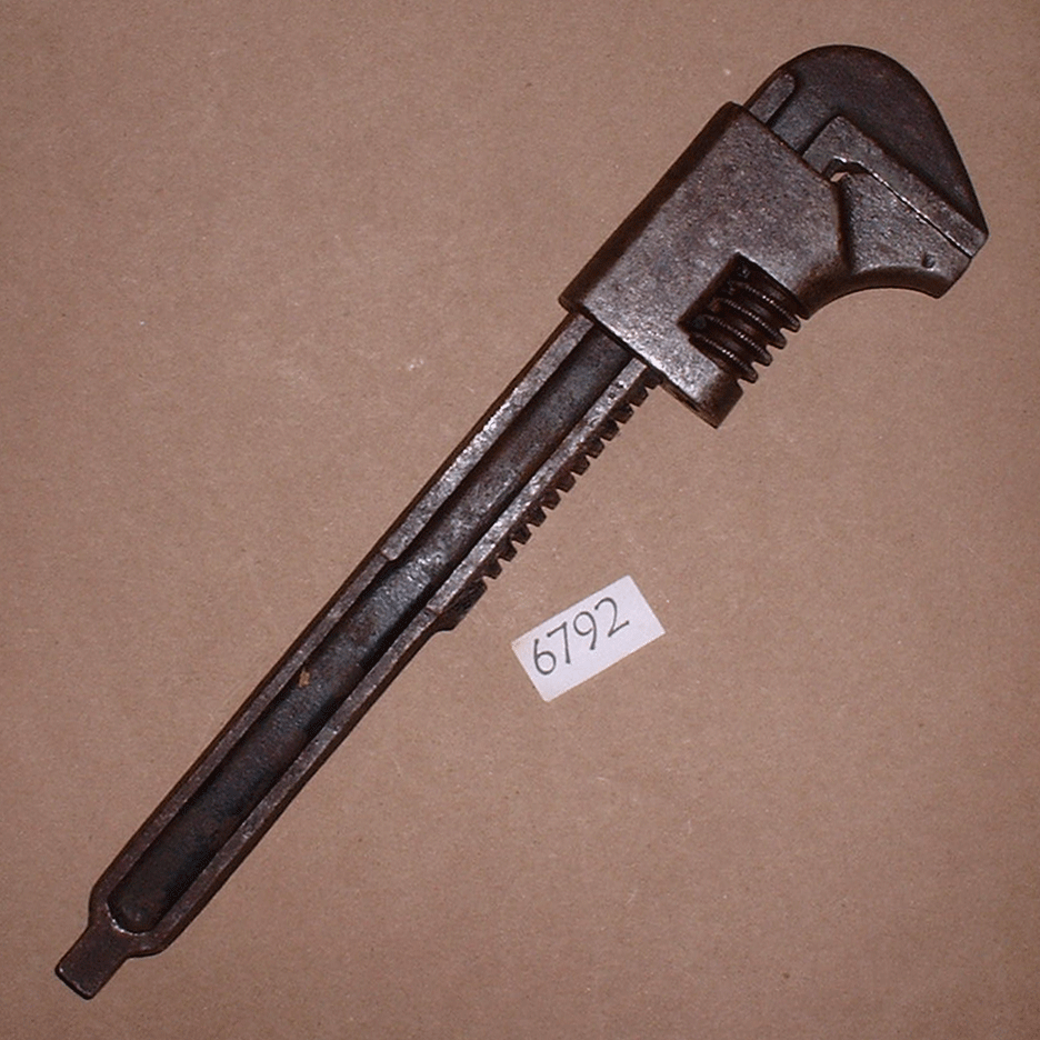 Script Wrench FORD USA Script Adjustable Monkey Wrench Old Model T&A Tool w/Drain ...