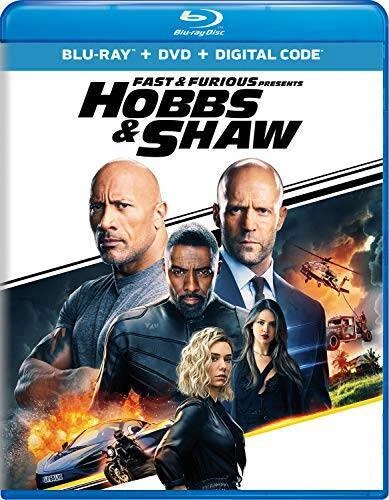 Fast Furious Presents Hobbs Shaw Blu ray Blu ray VERY GOOD