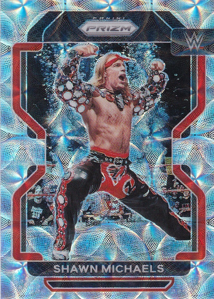 Shawn Michaels 2022 Panini WWE Prizm Premium Box Set Scope #199 141/199