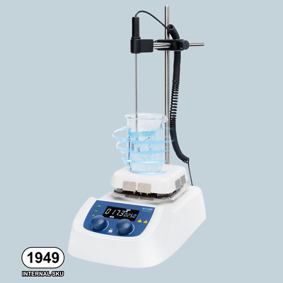 Onilab 380  LCD Digital Hotplate Magnetic Stirrer Ceramic Coated Multiple Uses