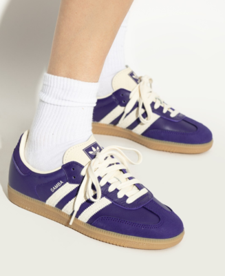 未使用adidas Samba OG ID0477　パープル/ホワイト　23.5 adidas SAMBA OG W 