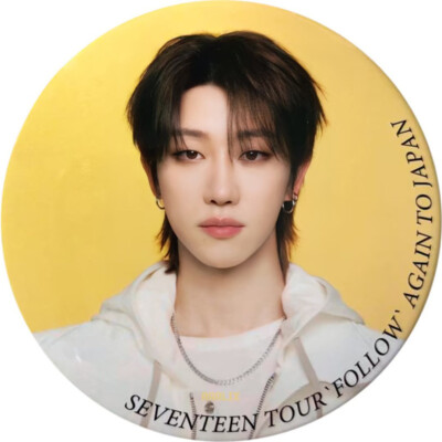 Kpop SEVENTEEN Follow Chest Pins Round Badge SVT | eBay