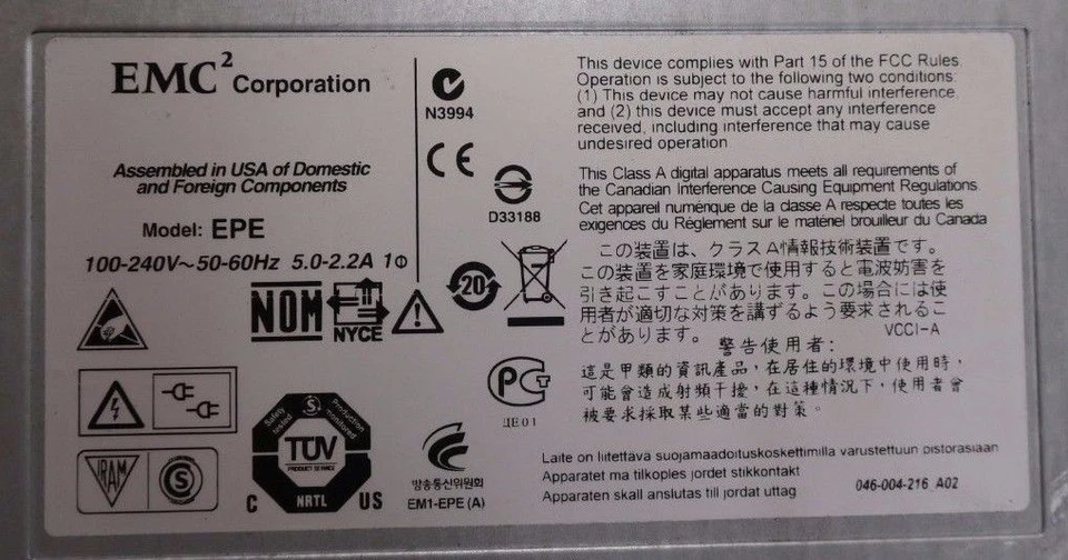 EMC VNXe3100 12x 3.5" Bays Dual Controller iSCSI SAN Array 900-541-002 + 2x PSU - Image 3 of 3