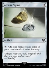 Arcane Signet 0273 Non Foil Common LOTR Commander MTG Near Mint