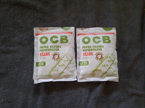 OCB Papierfilter Zigaretten Filter, 6 mm