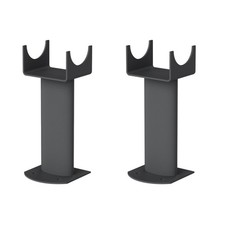 Lux Heat Anthracite Grey Oval Radiator Feet (Pair)